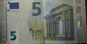 5 euro contraffatti